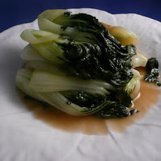 Baby Bok Choy With Sherry and Prosciutto