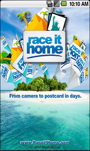 Race It Home - Send Postcards