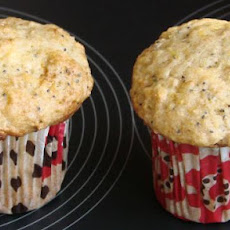 Healthy Lemon Poppy Seed Muffins