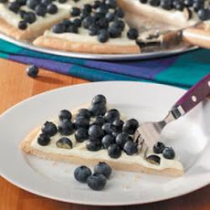 Lemon Blueberry Pizza