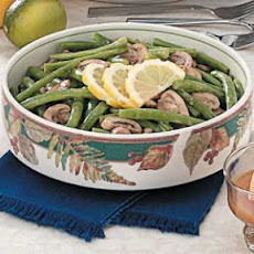 Mushroom Green Beans Recipe