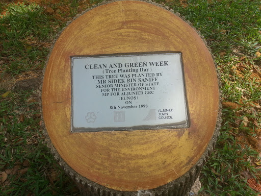 Clean and Green Week 1998 Memorial