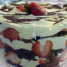 Brownie Strawberry Trifle