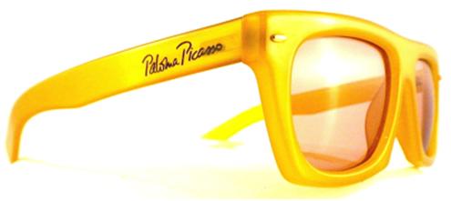  lunettes jaunes gafas de Paloma Picasso