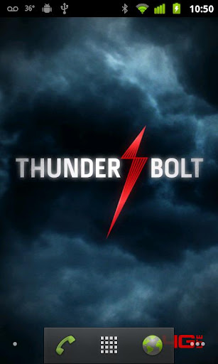 ThunderBolt 4G Live Wallpaper
