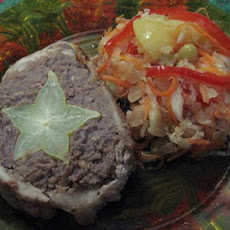 Meatloaf With Pork & Star Fruit