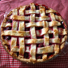 Cherry Pie with Lattice Top