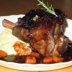Slow Roasted Lamb Shanks