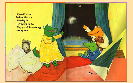 Crocodiles say: Kids' Book