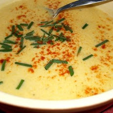 Cheddar Butternut Squash Soup, Lightened Up!