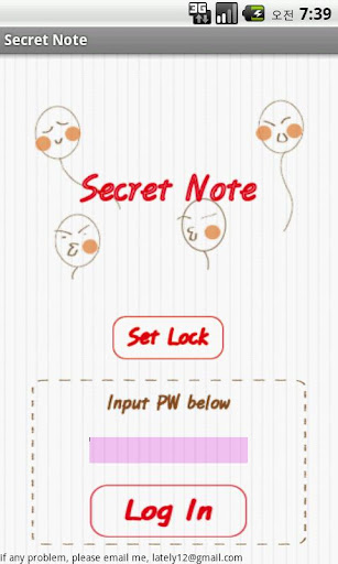 secret note memo