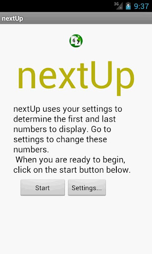 nextUp Sign Board