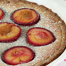 Fresh Plum Frangipane Tart