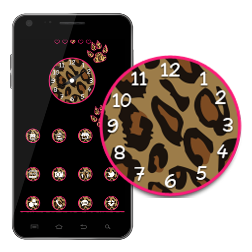 Go Launcher Theme Pink Leopard LOGO-APP點子