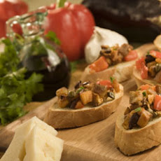 Roasted Caponata Bruschetta