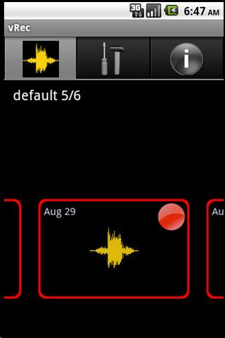 vRec voice recorder