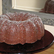 The Bag Lady's Favorite Chocolate Pound Cake ( Paula Deen )