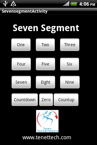 IOIO seven segment