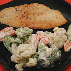 Spiced Broccoli and Cauliflower Salad