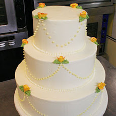 Lemon-Raspberry Wedding Cake
