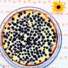 Blueberry Cream Cake
