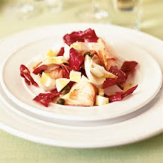 Chopped Endive Salad with Smoked Salmon
