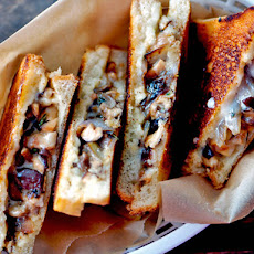 Grilled Cheese Sandwiches with Sautéed Mushrooms