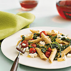 Penne With Spinach and Feta