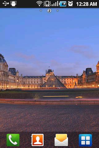 Paris Louvre Live Wallpaper