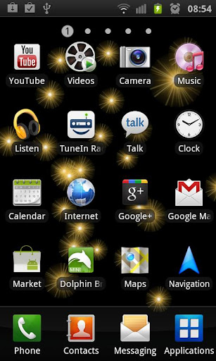 Bright Stars Live Wallpaper