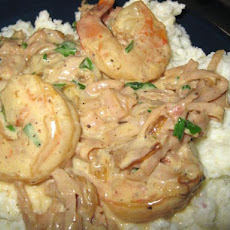 Carolina Shrimp With Creamy Grits