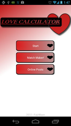 Match Maker Love Calculator