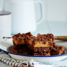 Chocolate, Coconut & Caramel Slice