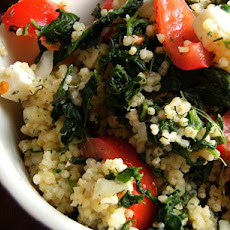 Spinach and Bulgar Salad