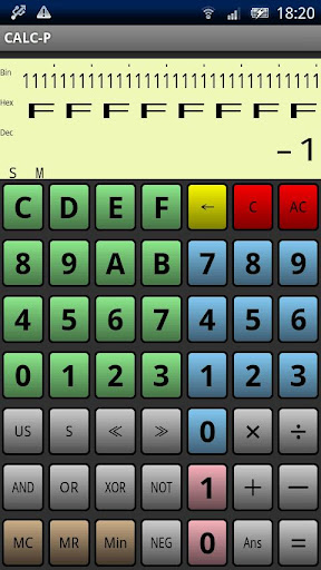 【免費工具App】プログラマ電卓 CALC-P-APP點子