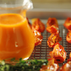 Oven-Dried Tomatoes & Tomato Vinaigrette