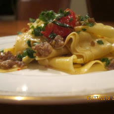 Simple sausage pasta
