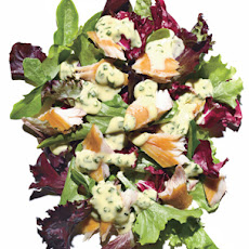 Spring Greens with Smoked Fish and Herbed Aioli