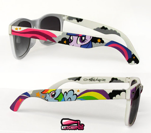Ketchupize glasses with pictures
