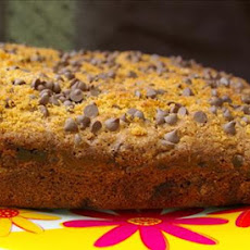 Banana Coffee Cake with Chocolate Chip Streusel