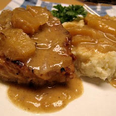Crock Pot Normandy Pork With Apples, Shallots & Cider