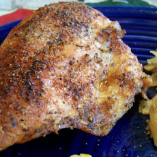 Very Simple Oven Fried Chicken -- Low Fat