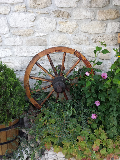 Old Wheel In The Street