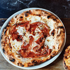 Mortadella-and-Mozzarella Pizza