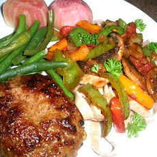 Hot Italian Sausages With Mixed Peppers