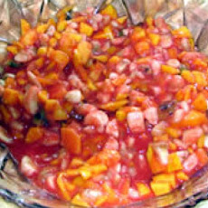 Sweet Salsa and Cinnamon Chips