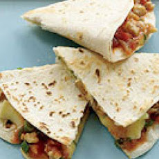 Fruit-and-Brie Quesadillas