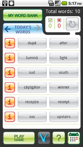 MyWords - Learn Romanian