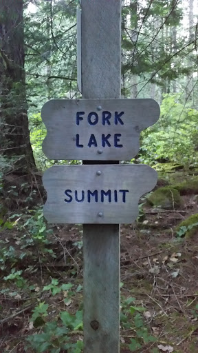 Fork Lake Marker