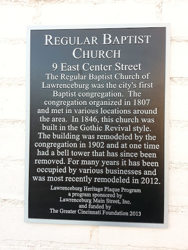 Regular Baptist Church 